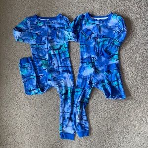 Lot 2 crocodile pjs